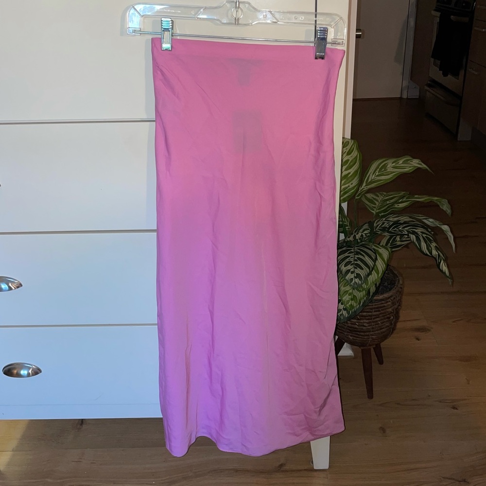 NWT Forever 21 Pink Midi Skirt